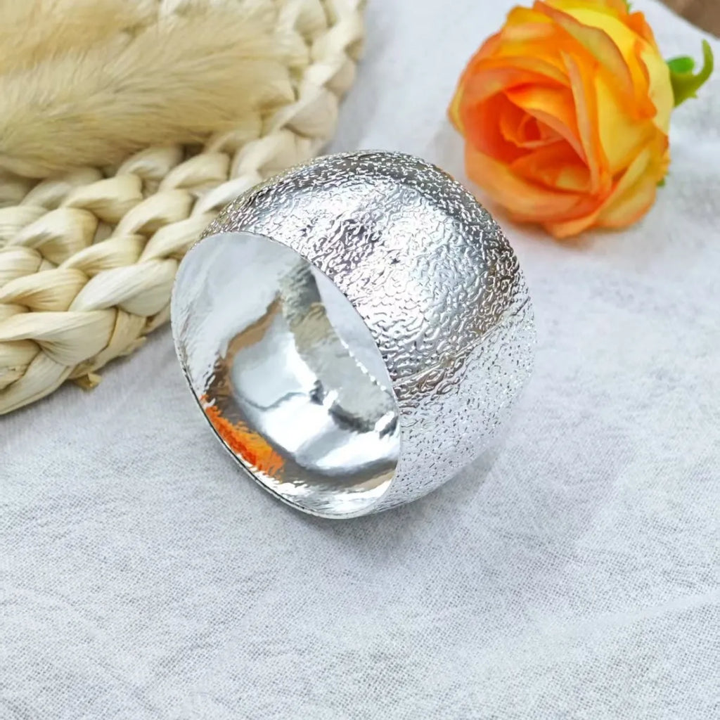 Hotel model room golden ring napkin buckle napkin ring Western restaurant metal napkin circle cloth ring