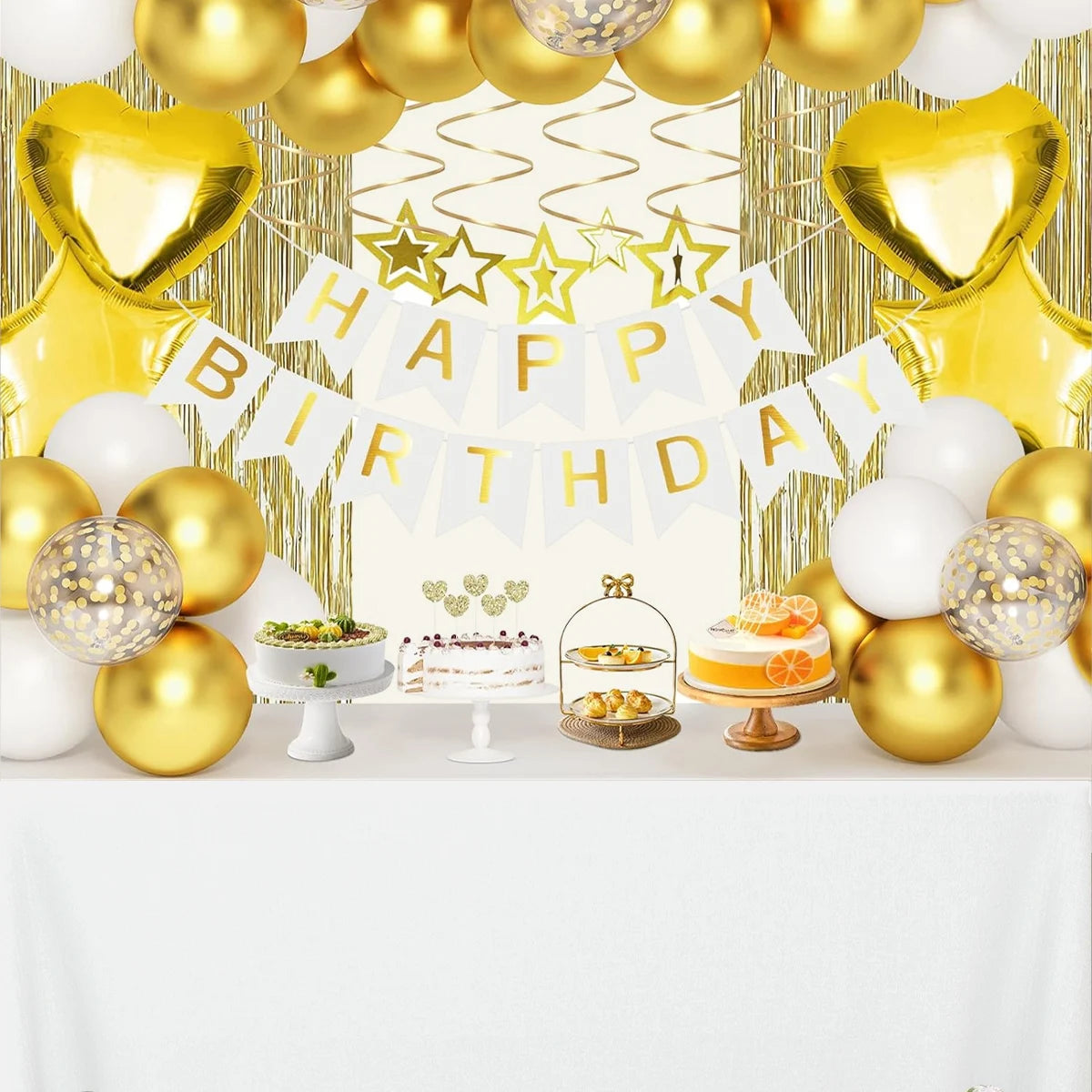 183×137cm Solid White Tablecloth Disposable Plastic Table Covers for Birthday Party Wedding Decoration Home Dinning Table Decor