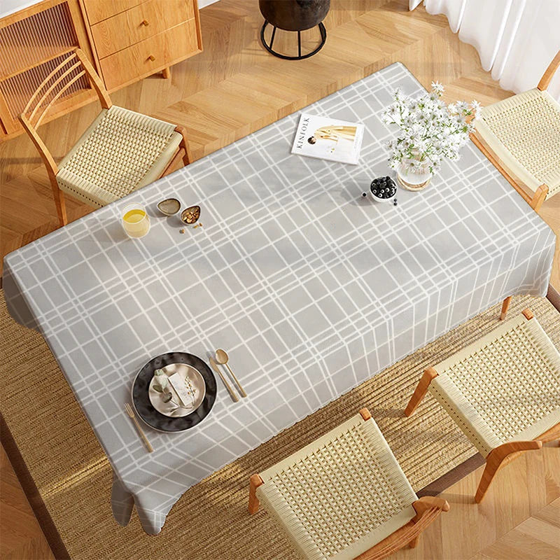 Leaf Pattern Tablecloth Restaurant Kitchen Tablecloth Living Room Home Decoration Rectangular Party Decoration