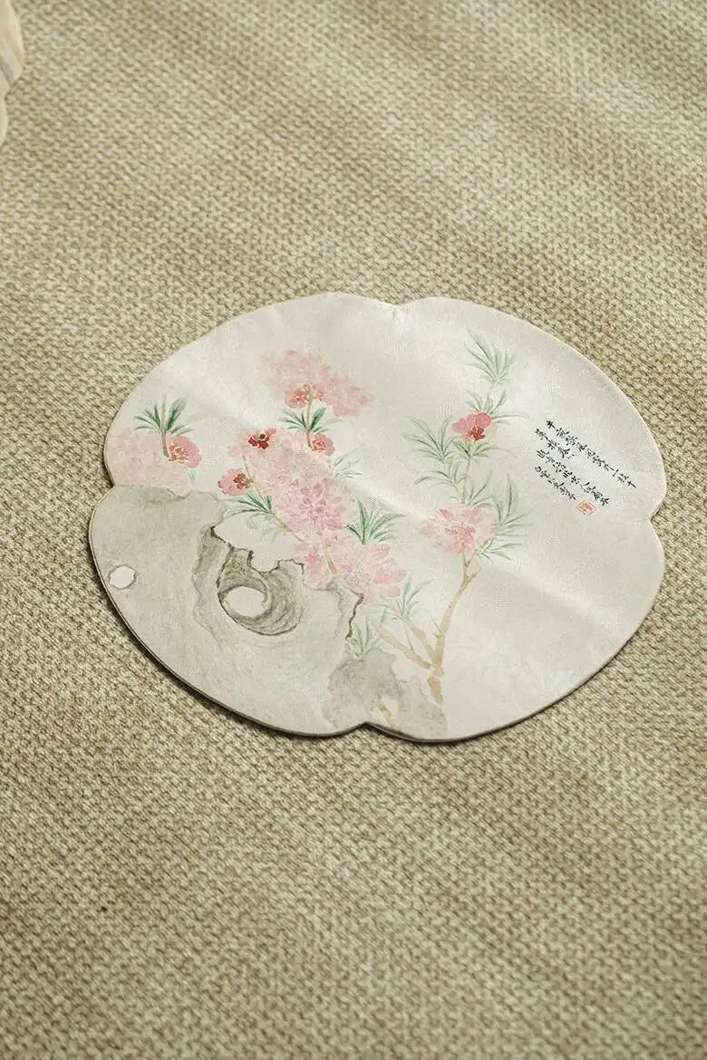 Cloud Veil Handmade Lotus Tea Table Mat Household Flag Aesthetic Waterproof Drink Coaster Dinner Napkin Decoration Collection