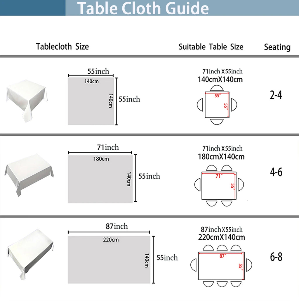 Floral Leaves Palm Leaves Printing Rectangular Waterproof Tablecloths for Table Party Decoration Dining TablesCover Manteles