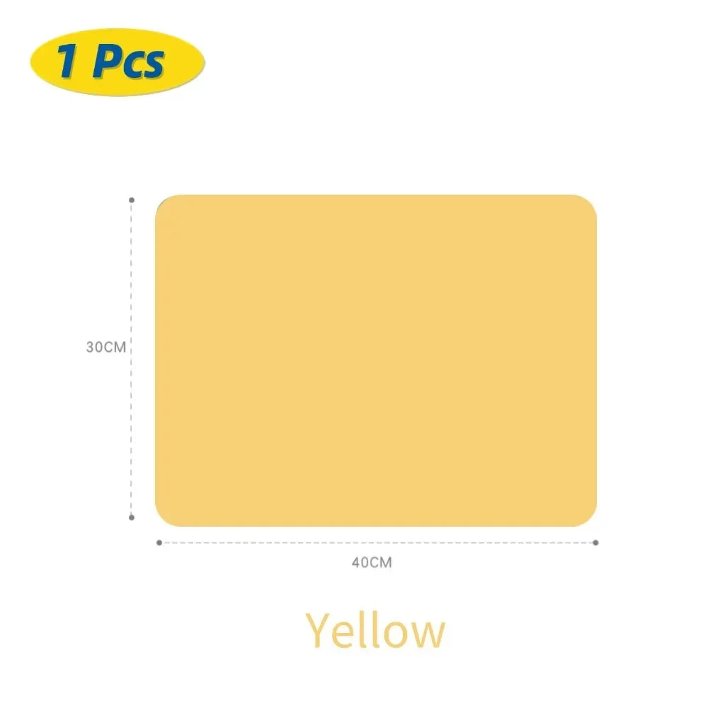 NEW Molandi color Silicone Waterproof Placemat Table Mat Heat Insulation Anti-skidding Washable Durable For Kitchen Dining