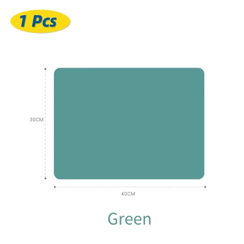 NEW Molandi color Silicone Waterproof Placemat Table Mat Heat Insulation Anti-skidding Washable Durable For Kitchen Dining