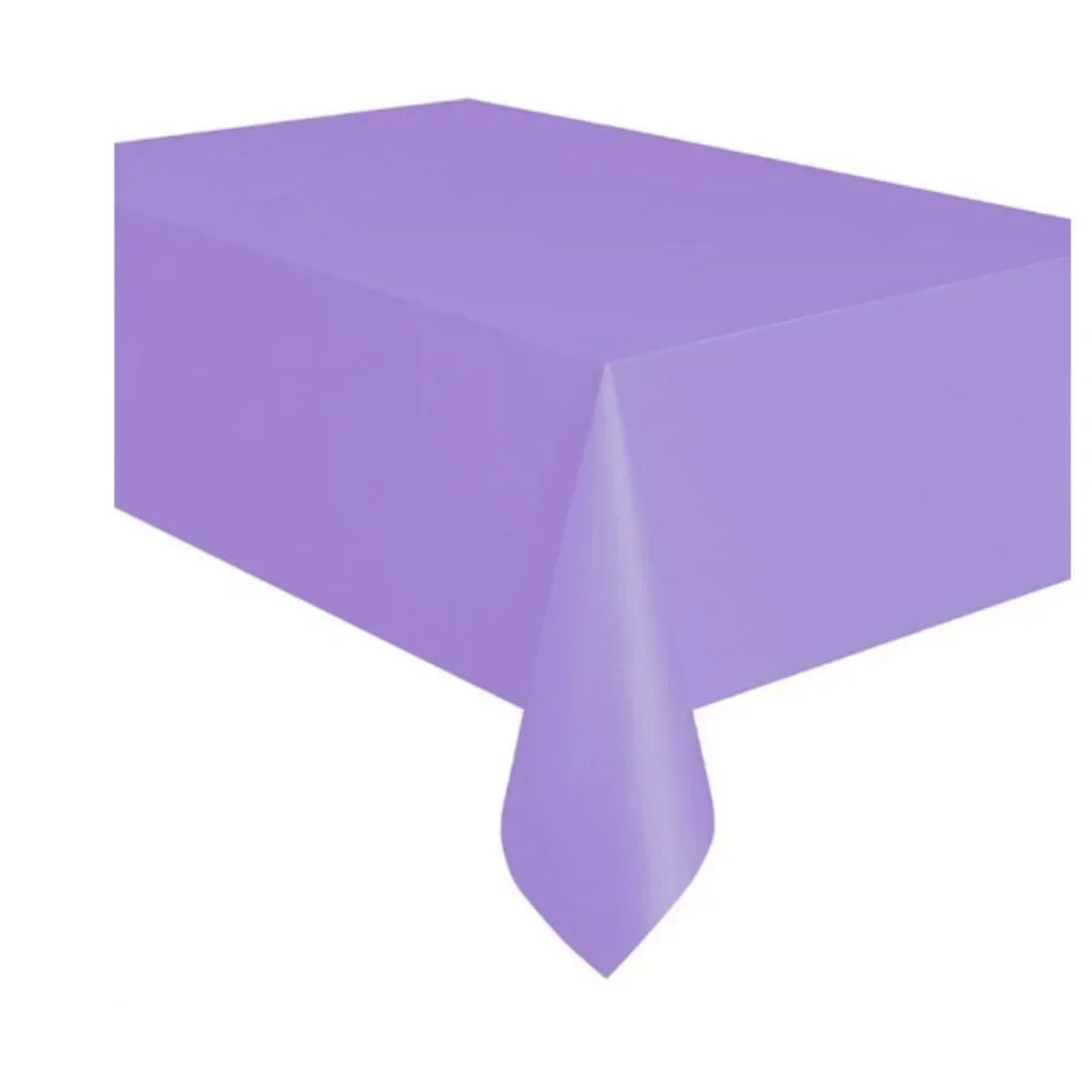 News Solid Color Tablecloth Disposable Party Wedding  Birthday Christmas Table Cover Wipe Covers Rectangle Desk Cloth Decor 2025