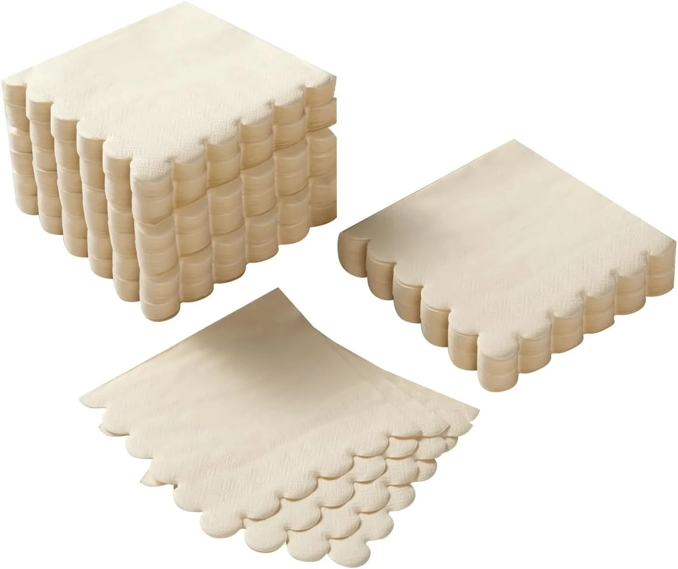 50Pcs Cocktail Napkin 2-Ply Dessert Napkins Disposable Napkins for Dinner Wedding Birthday Party Anniversary Reception Event