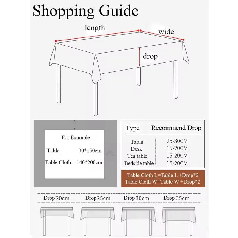 Cotton Christmas plaid tablecloth, soft plaid tassel tablecloth, washable round tablecloth, Christmas decoration