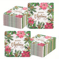 20Pcs Merry Christmas Design Printed Napkins Guest Towels Disposable Premium Dinner Napkins For Christmas Parties New Year Decor