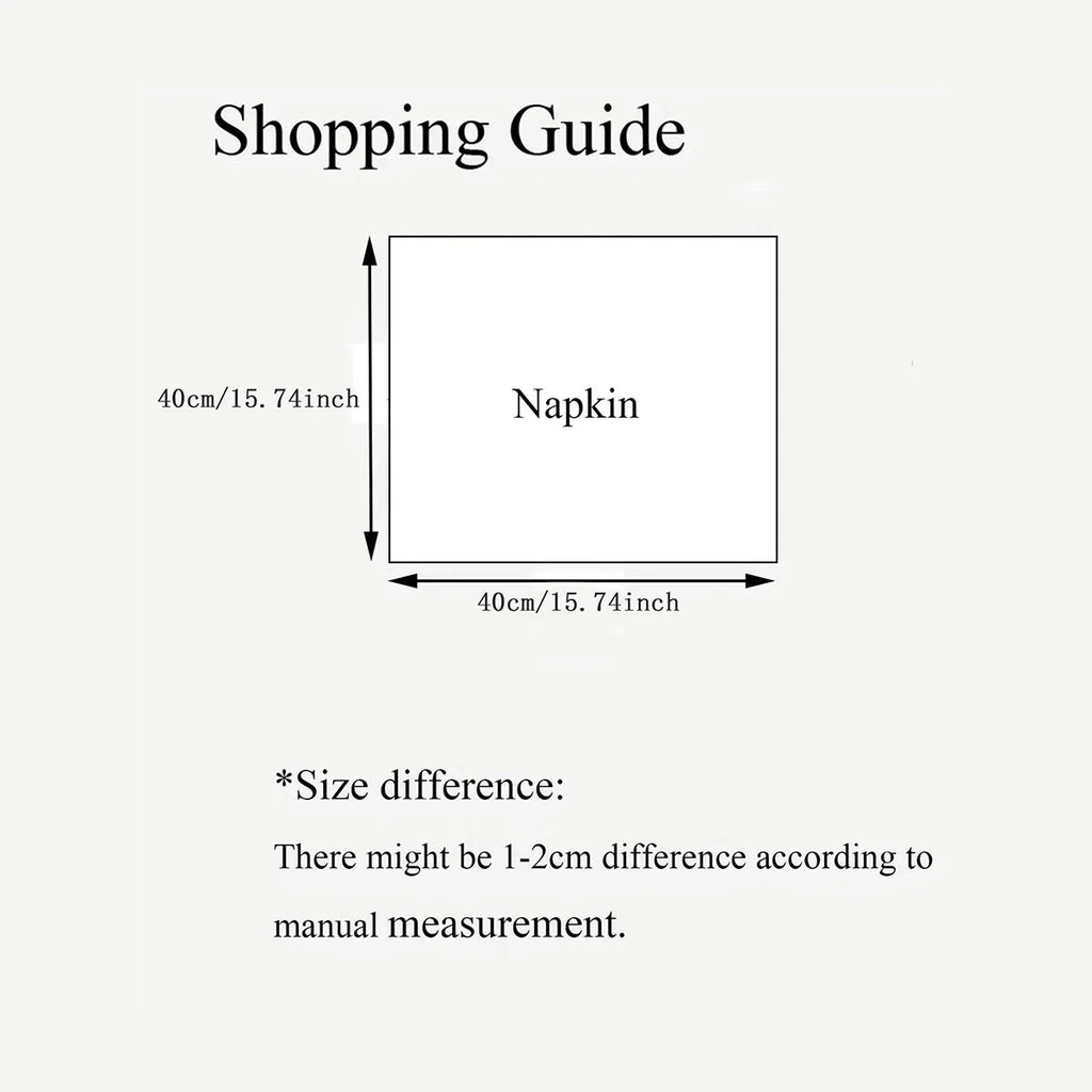 Tablecloth Napkins, Durable Polyester Thickened Pads, Reusable Kitchen, Dining, Holiday Decorations