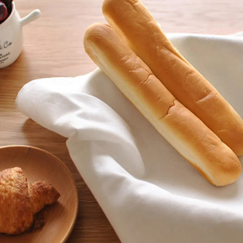 Set Of 6 40x40cm Table Cloth Napkins Durable Polyester Thicken Placemat Reusable for Kitchen Dining  Wedding Decoration