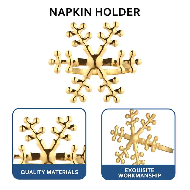 1/6pcs Wedding Napkin Rings Table Decoration Metal Napkin Buckles Holder For Wedding Christmas Birthday Party Supplies Towel Ri