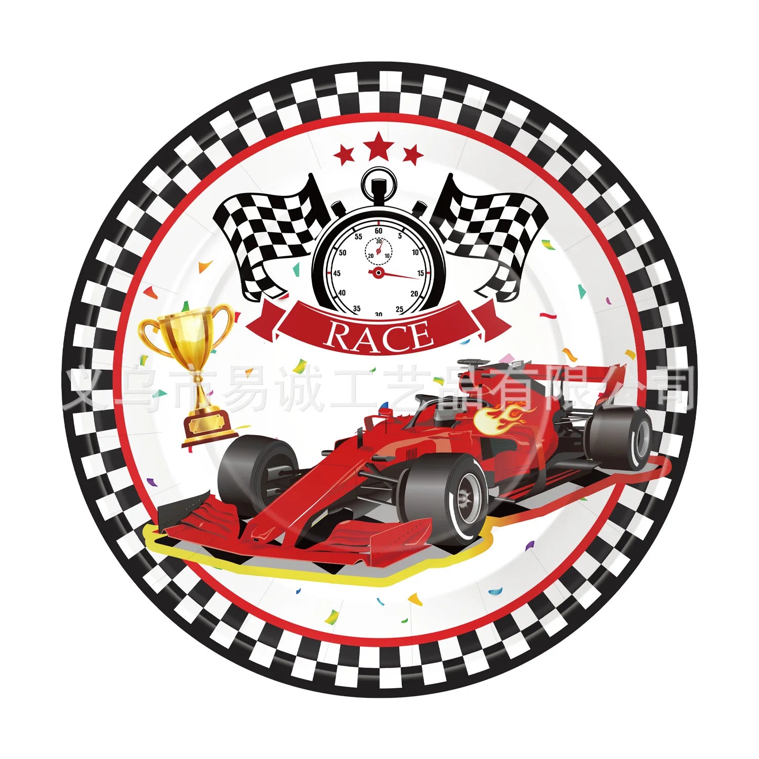 Racing Themed Boy Birthday Party Disposable Tableware Paper Cup Plate Napkin Tablecloth For Kids Baby Shower Decoration Supplies