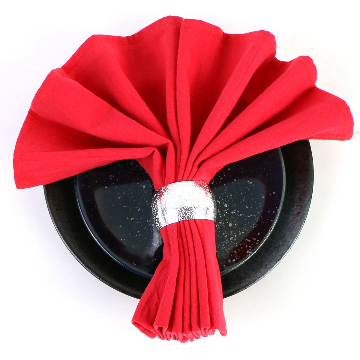 4PCS Cream Napkins 100% Cotton Cloth Napkins Dinner Table Napkins Serviettes Soft Washable Reusable Weddings Parties Restaurant