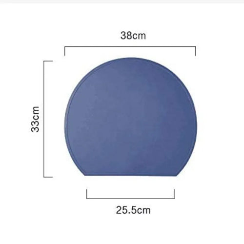 1/4/6Pcs Round Silicone Placemats for Dinner Table Non-Slip Heat Resistant Tableware Pads Mats for Kitchen Dining Patio 식탁매트