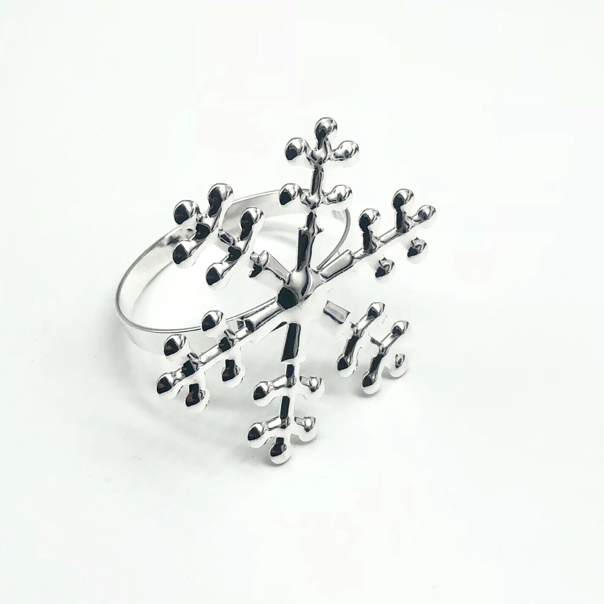 1/6pcs Wedding Napkin Rings Table Decoration Metal Napkin Buckles Holder For Wedding Christmas Birthday Party Supplies Towel Ri