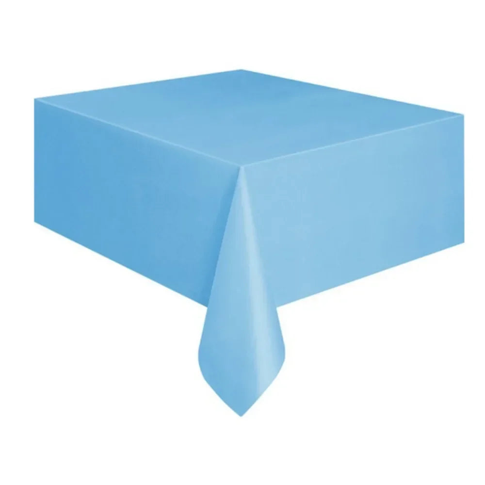 News Solid Color Tablecloth Disposable Party Wedding  Birthday Christmas Table Cover Wipe Covers Rectangle Desk Cloth Decor 2025