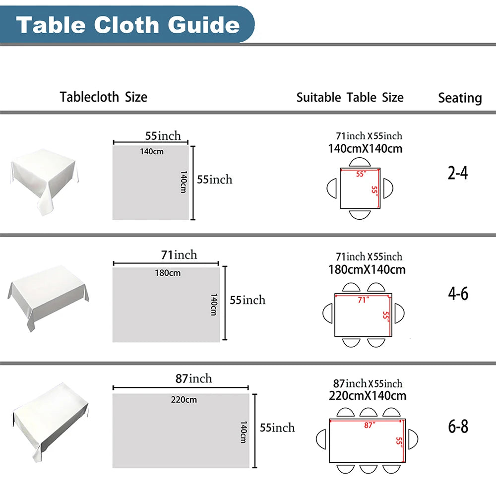 Floral Leaves Palm Leaves Printing Rectangular Waterproof Tablecloths for Table Party Decoration Dining TablesCover Manteles