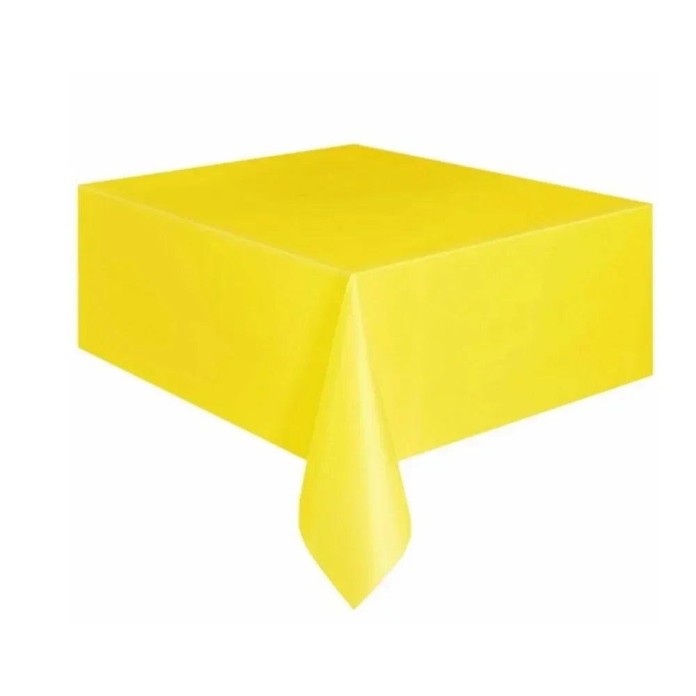 News Solid Color Tablecloth Disposable Party Wedding  Birthday Christmas Table Cover Wipe Covers Rectangle Desk Cloth Decor 2025