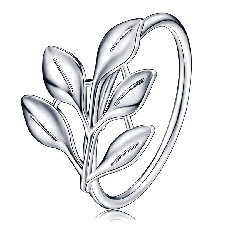 36PCS Vintage Style Leaf Napkin Ring Elegant Tricolor Leaf Napkin Buckle Birthday Wedding Party Banquet Table Decoration