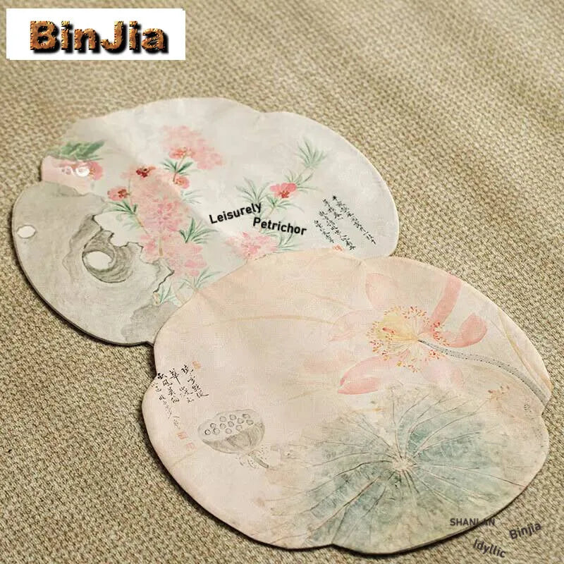 Cloud Veil Handmade Lotus Tea Table Mat Household Flag Aesthetic Waterproof Drink Coaster Dinner Napkin Decoration Collection