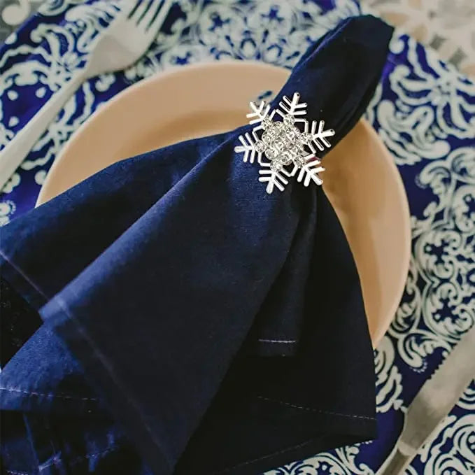 12pcs Back Pattern Wedding Napkin Rings Table Decoration Hollow Out Family Gatherings Everyday Use Napkin Buckle Holder