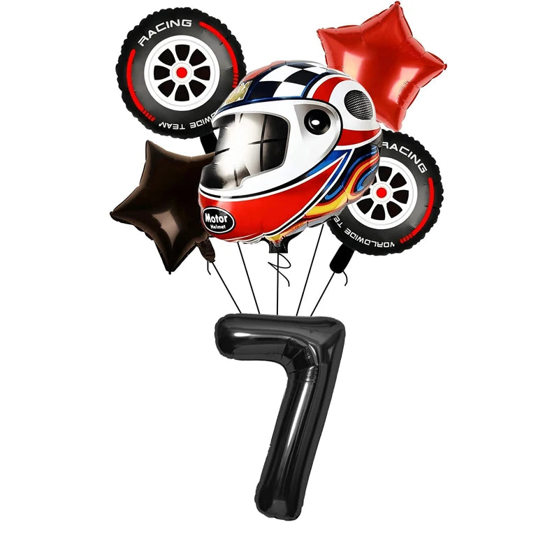 Racing Themed Boy Birthday Party Disposable Tableware Paper Cup Plate Napkin Tablecloth For Kids Baby Shower Decoration Supplies