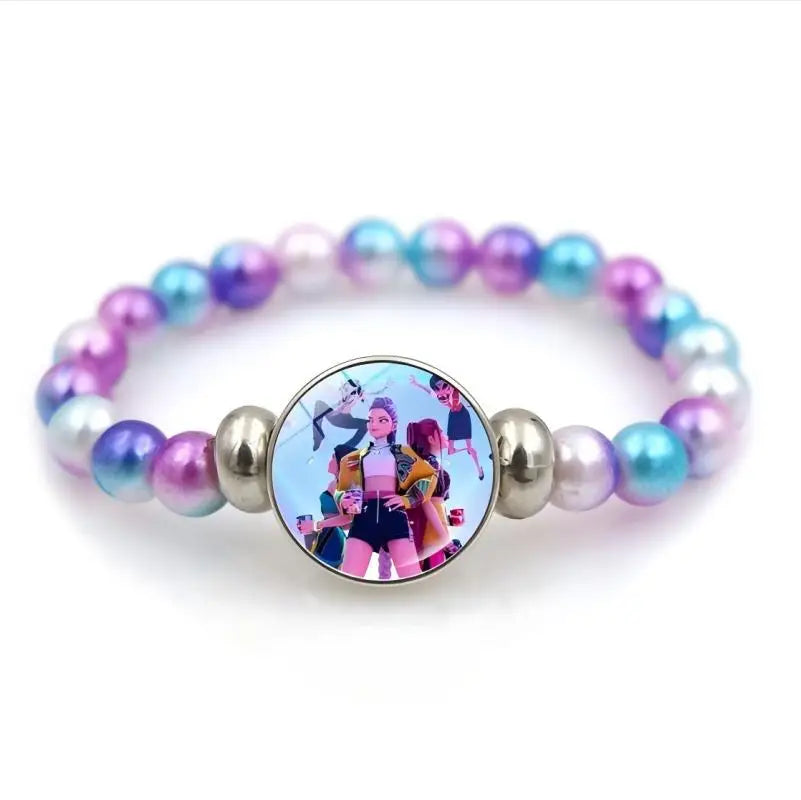 New Anime Demon Hunters Kpop Birthday Decoration Backdrop Ballon Kpop Happy Birthday Theme Plate Cup Napkin Cake Decor For Girl