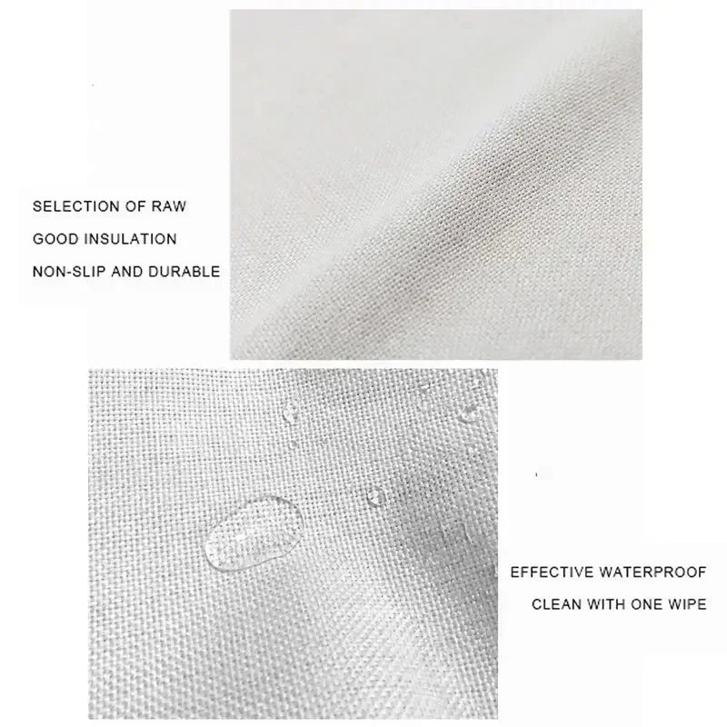 VIKAMA Merry Christmas! Linen placemats and anti-stain tabletop placemats are suitable for party kitchens and restaurants