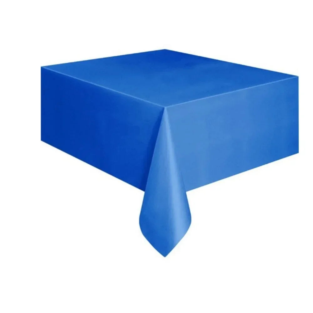 News Solid Color Tablecloth Disposable Party Wedding  Birthday Christmas Table Cover Wipe Covers Rectangle Desk Cloth Decor 2025