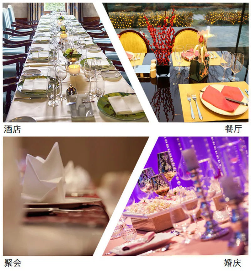 20Pcs/pack 33x33cm Christmas Series Printed Paper Disposable Table Dinner Napkin Tissues Xmas Party Decoration