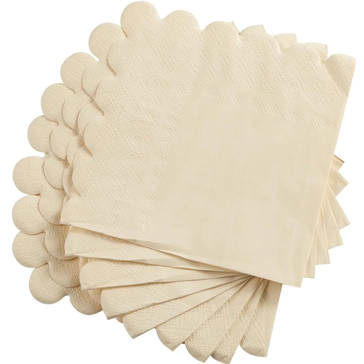 50Pcs Cocktail Napkin 2-Ply Dessert Napkins Disposable Napkins for Dinner Wedding Birthday Party Anniversary Reception Event